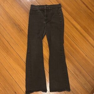 Express Black Boot Cut, Mid-Rise Jeans